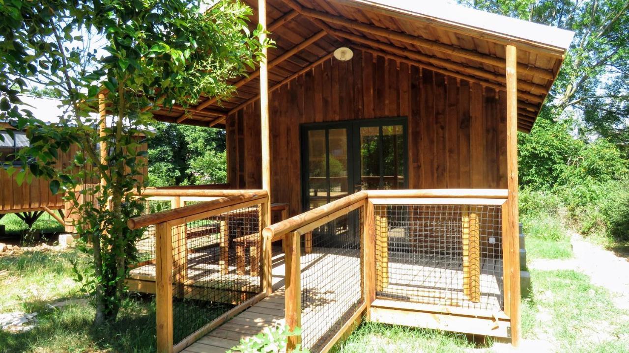 Lodges Du Camping Les 4 Saisons Grane Экстерьер фото