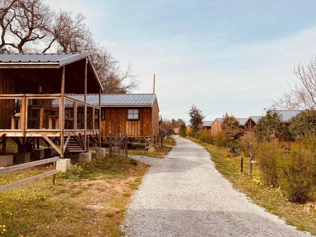 Lodges Du Camping Les 4 Saisons Grane Экстерьер фото