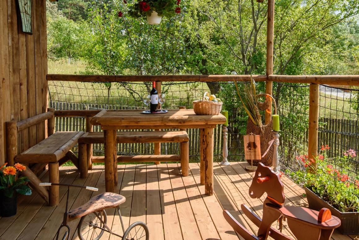 Lodges Du Camping Les 4 Saisons Grane Экстерьер фото