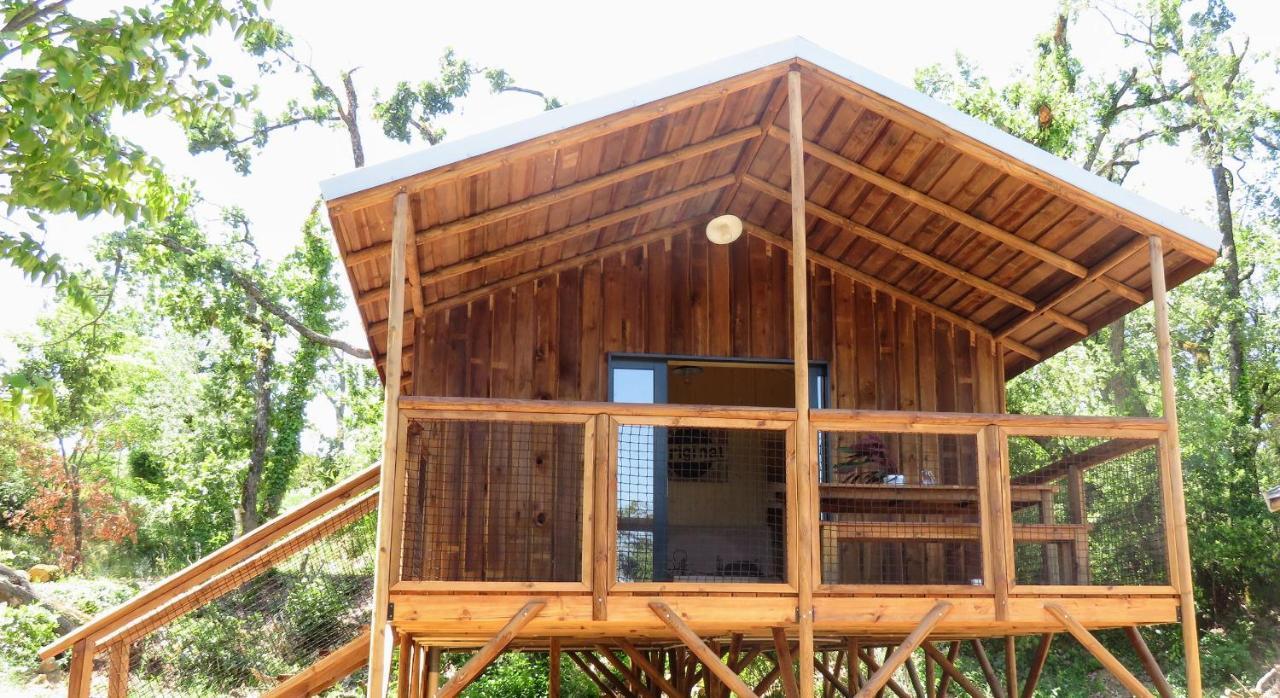 Lodges Du Camping Les 4 Saisons Grane Экстерьер фото