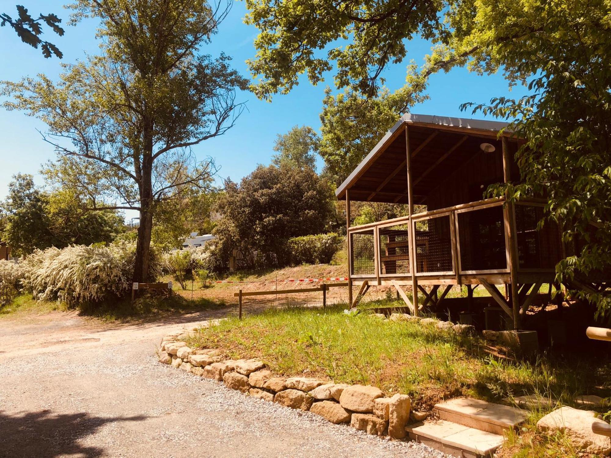 Lodges Du Camping Les 4 Saisons Grane Экстерьер фото